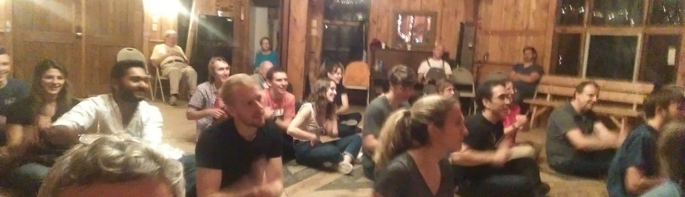 Northeastern Cave Conservancy Square Dance - the canoe "dance"