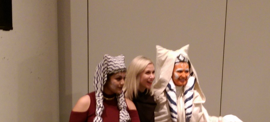 Ahsoka Tano in triplicate!