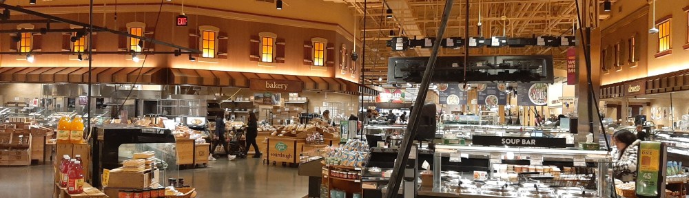 Taken inside a Wegman's.