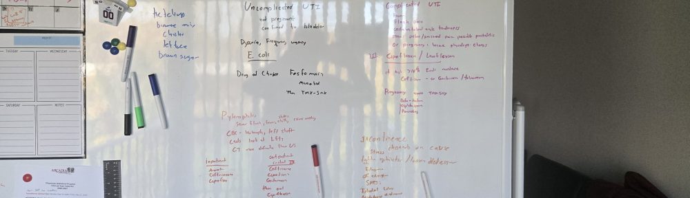 Some notes for my upcoming pharm exam