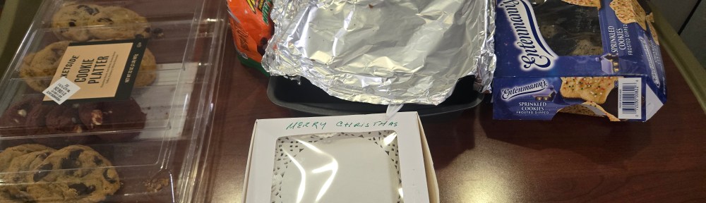 Picture of table with snacks on it